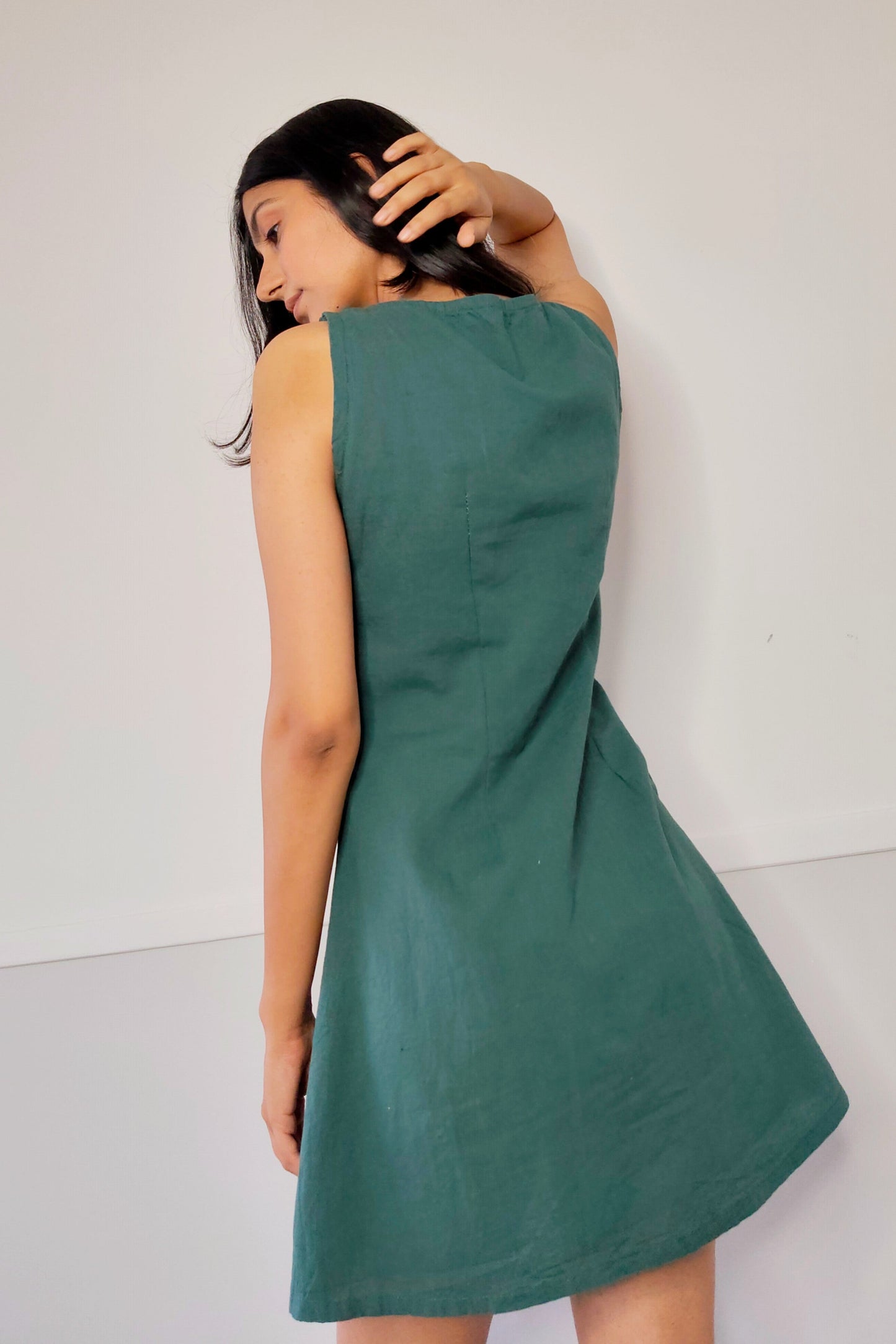 The Ivy A-Line Button-down Dress