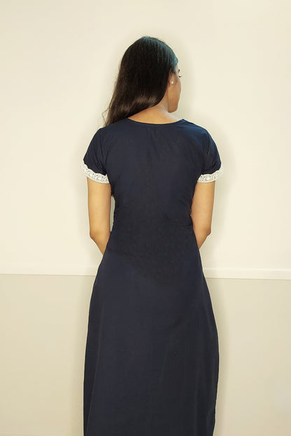 Iris A-line Midi Dress