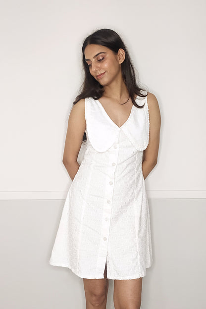 Lily A-line Button Down Dress