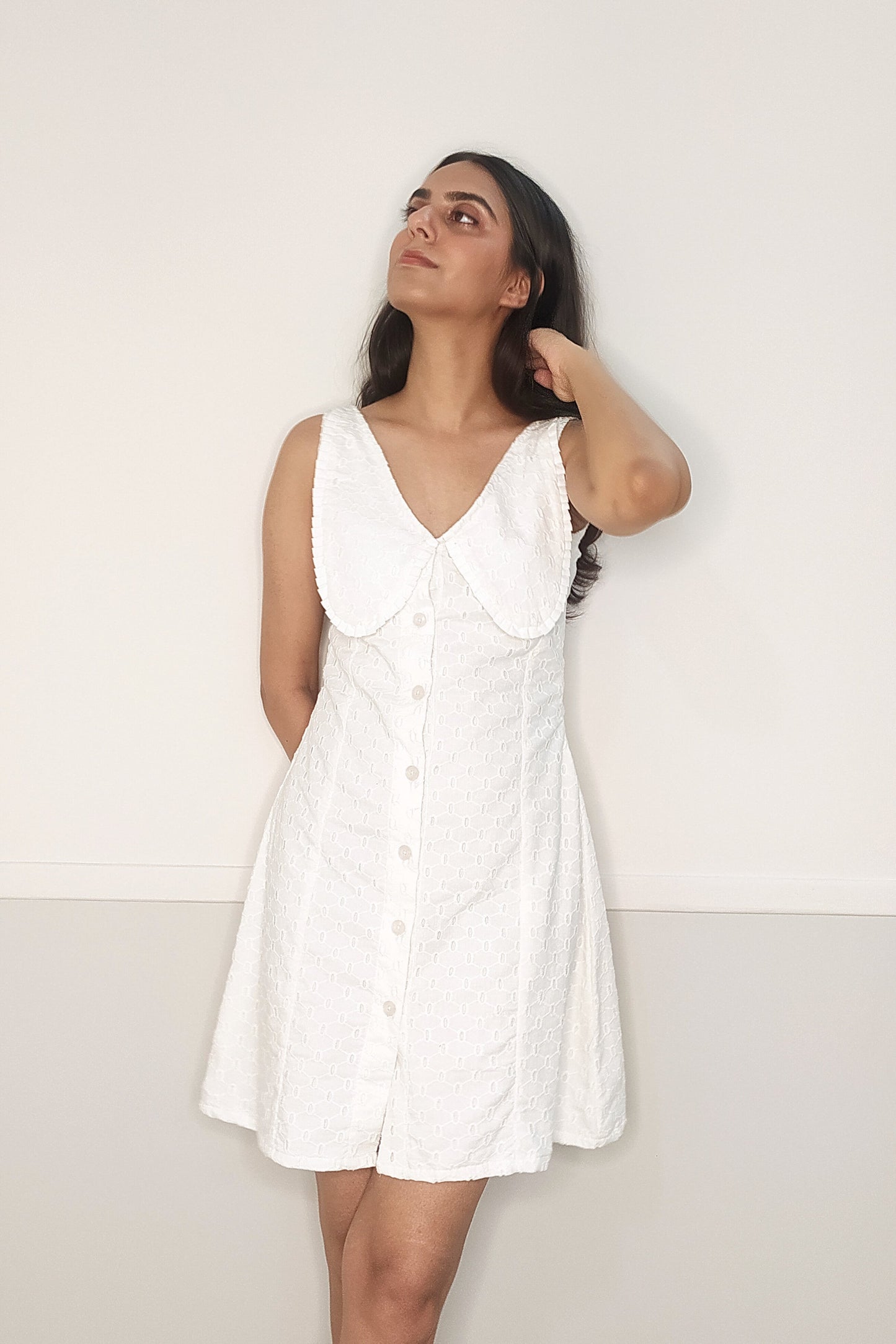 Lily A-line Button Down Dress