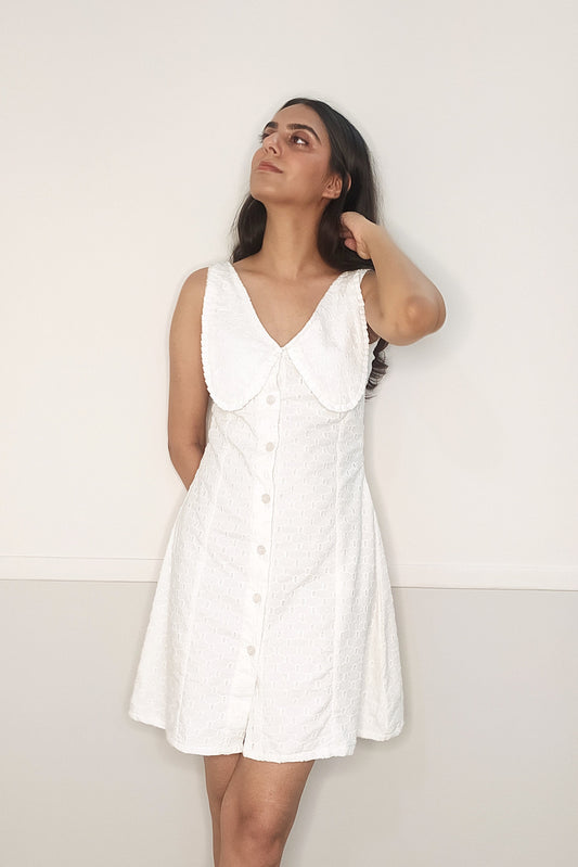 Lily A-line Button Down Dress