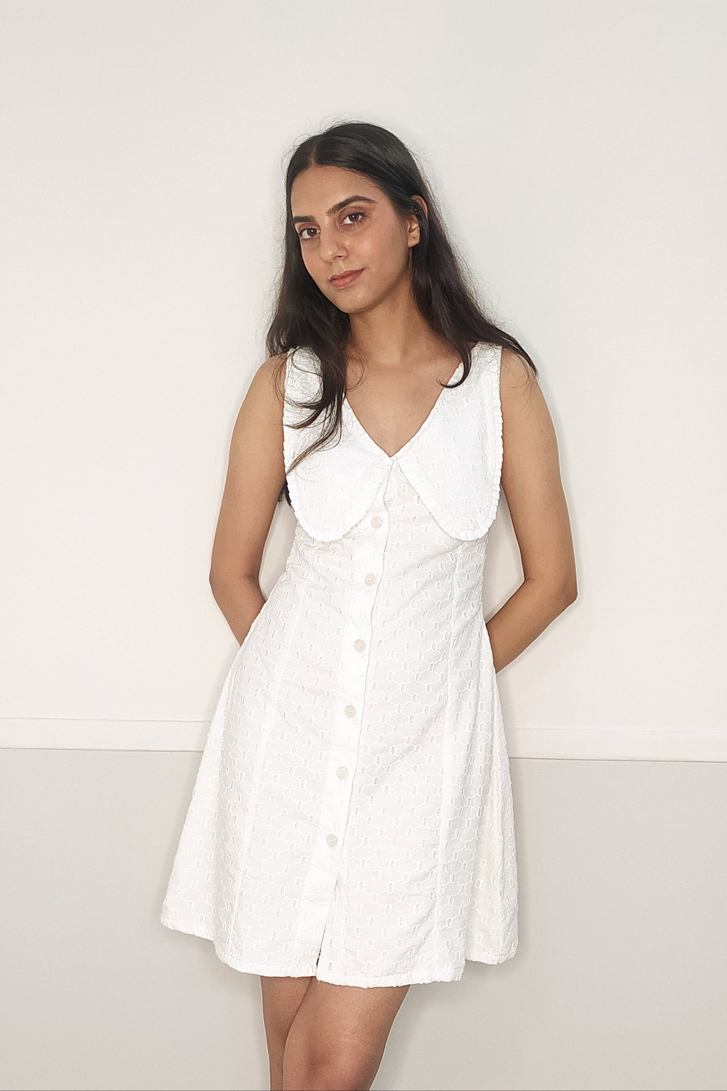 Lily A-line Button Down Dress