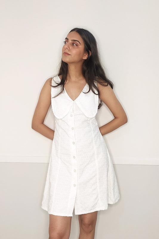 Lily A-line Button Down Dress